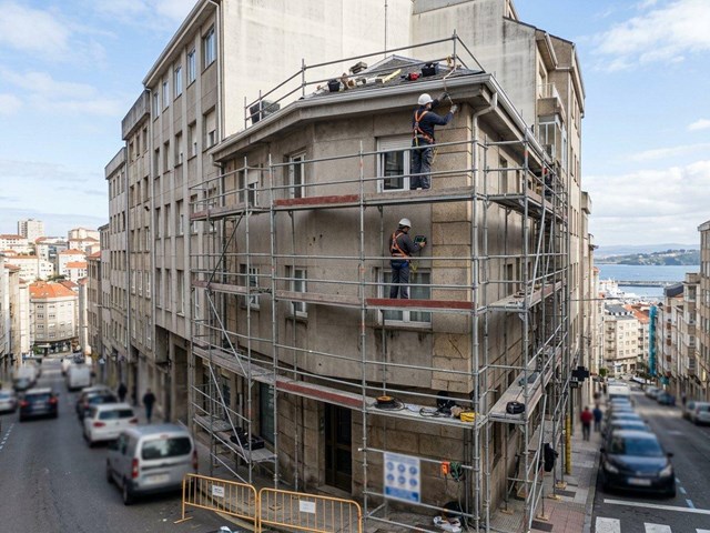 Obras y servicios de mantenimiento integral de edificios y comunidades en A Coruña
